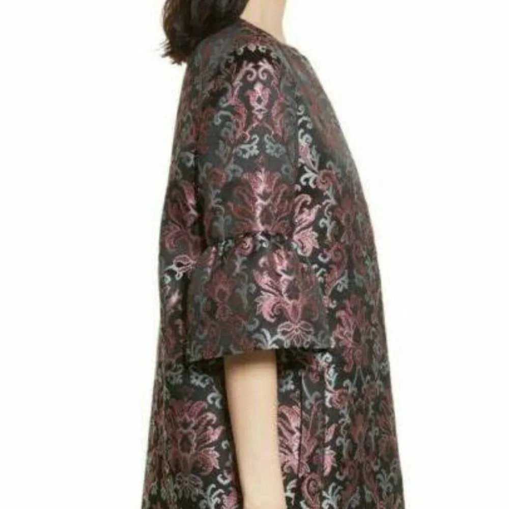 Kate Spade Tapestry Jacquard Jacket Coat Size 10 NEW with Tag